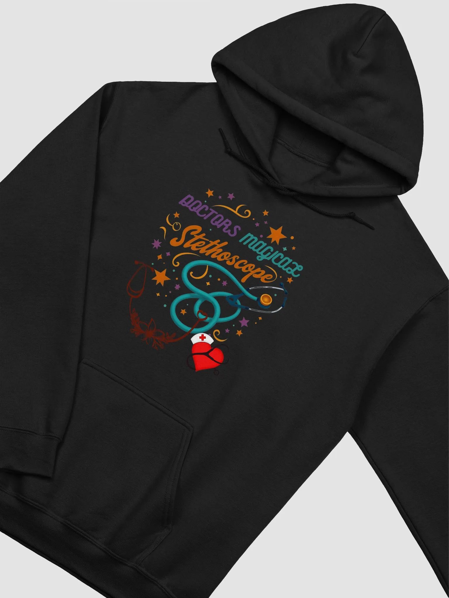 Stylish doctors Magical Stethoscope Hoodie product image (9)