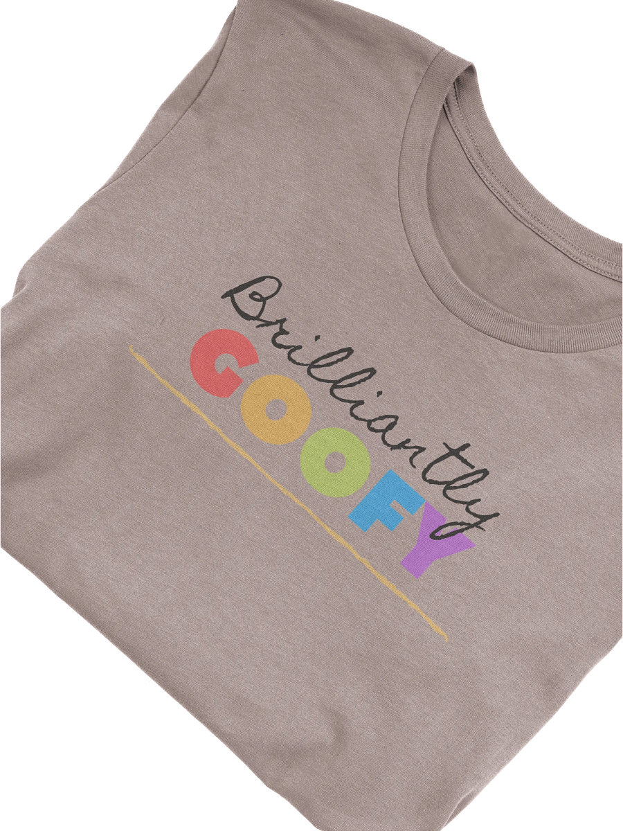 Brilliantly Goofy underlined T-Shirt product image (3)