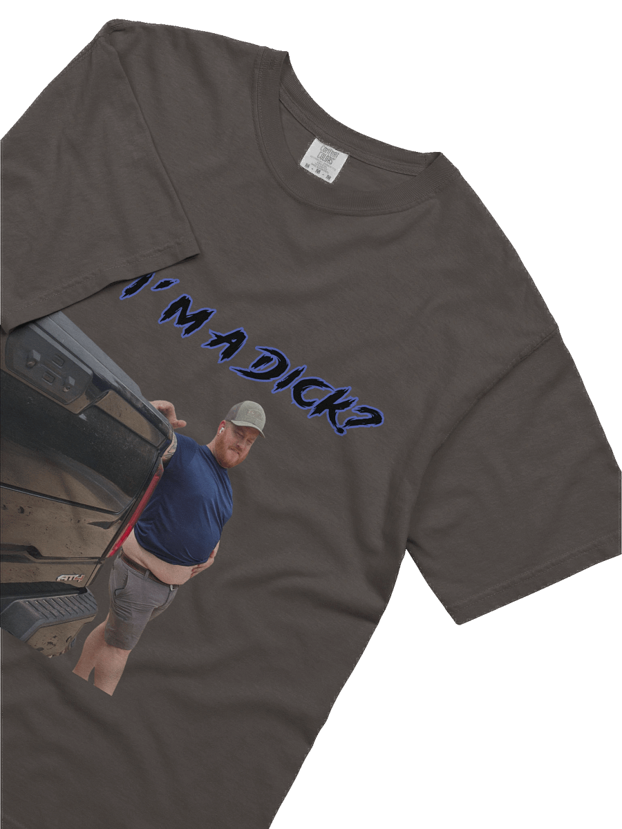 So I'm a dick? Cotton Tee product image (5)