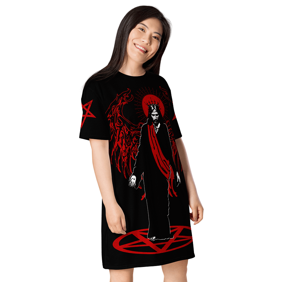 Morningstar All-Over Print T-shirt Dress product image (4)