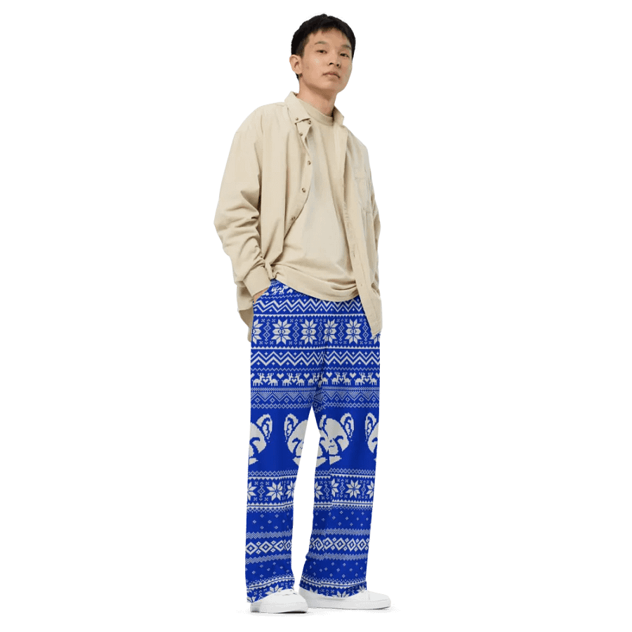 Ugly Blue Panda Winter Jammies product image (3)