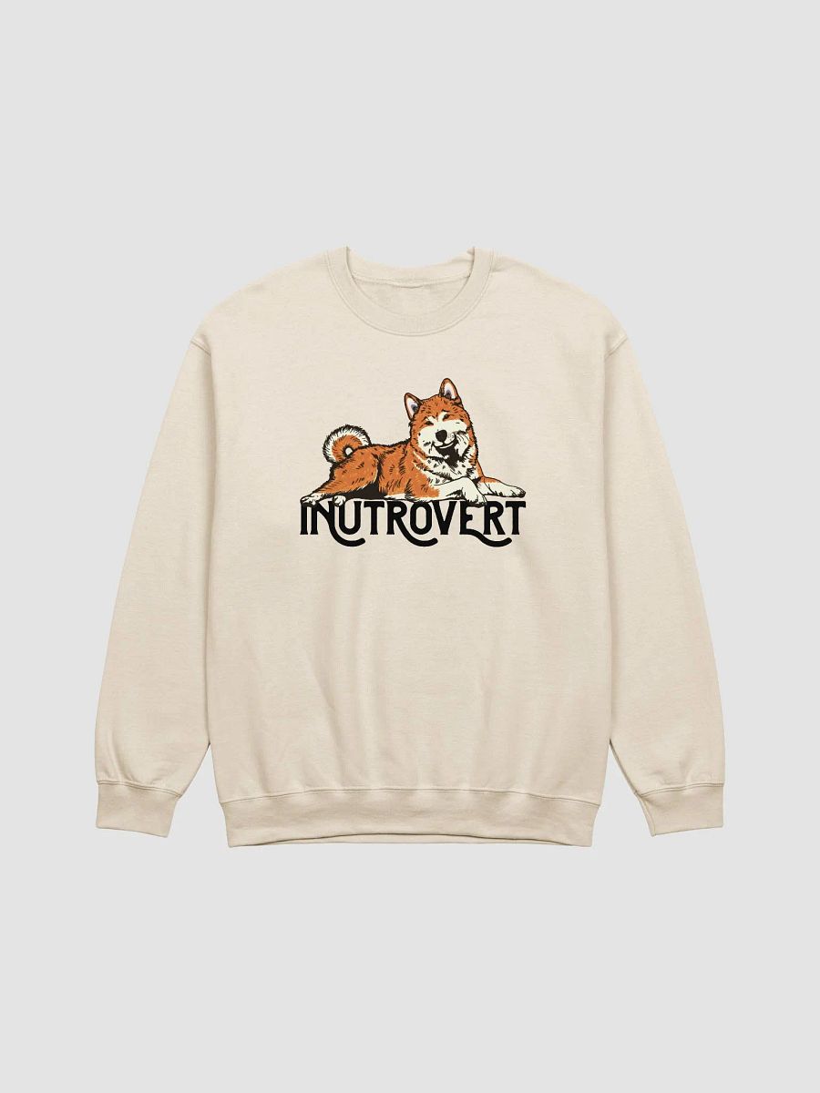 Inutrovert Sweatshirt of an Akita Inu (Red) | Funny Shirt for Akita Paw-rents product image (20)