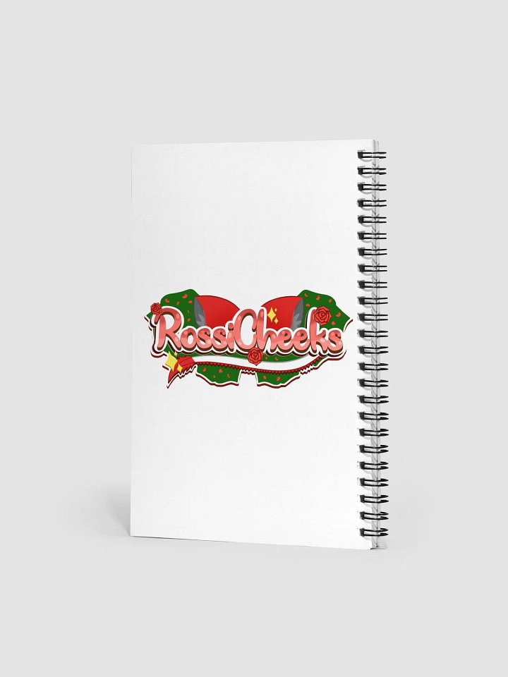 Crimson Pattern Notebook product image (2)