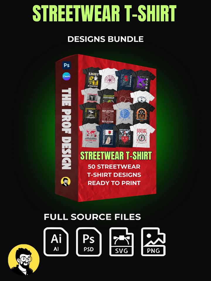 Streetwear T-shirt Designs product image (1)