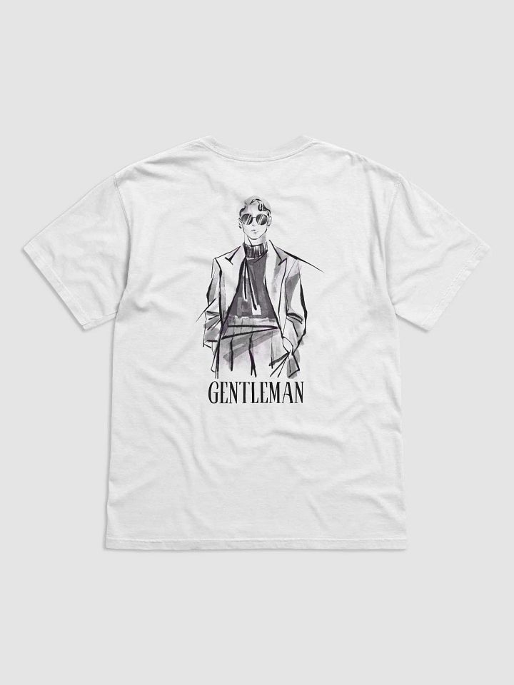 gentleman white t-shirt product image (2)