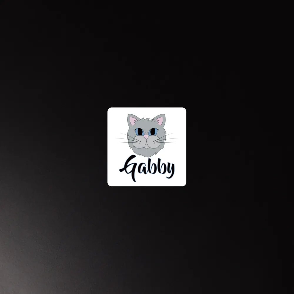 Gabby the Cat Die-Cut Magnet product image (3)