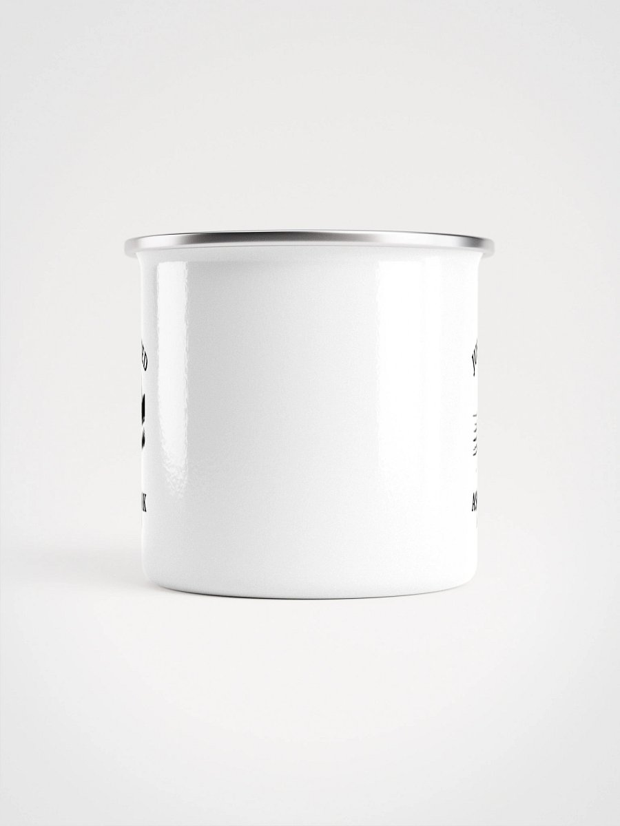 Asbury Park NJ "Just Married" Enamel Wedding Mug product image (2)