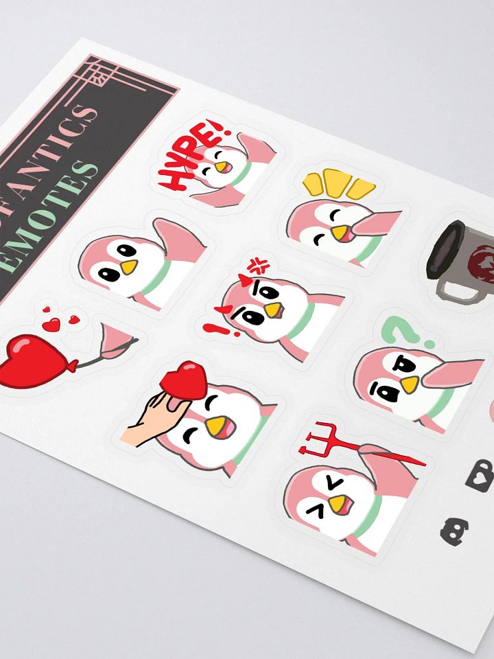 sic- Emote Sticker Set 2 (v1) product image (2)