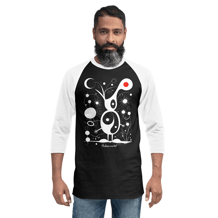 Tultex Fine Jersey Raglan Tee product image (1)