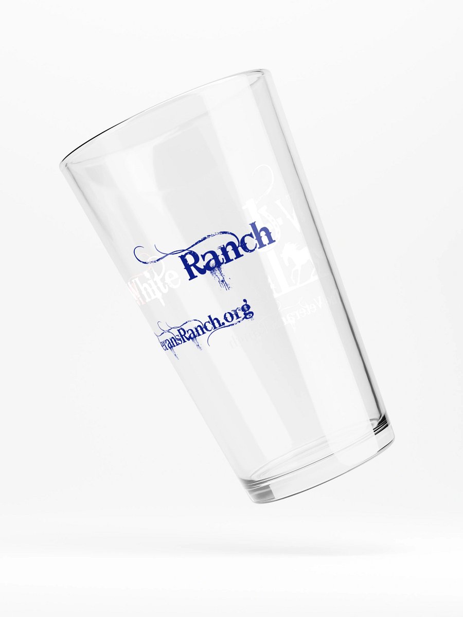 Red, White, Ranch Pint Glass product image (5)
