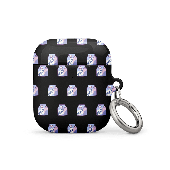 Milky AirPod Case Black product image (1)