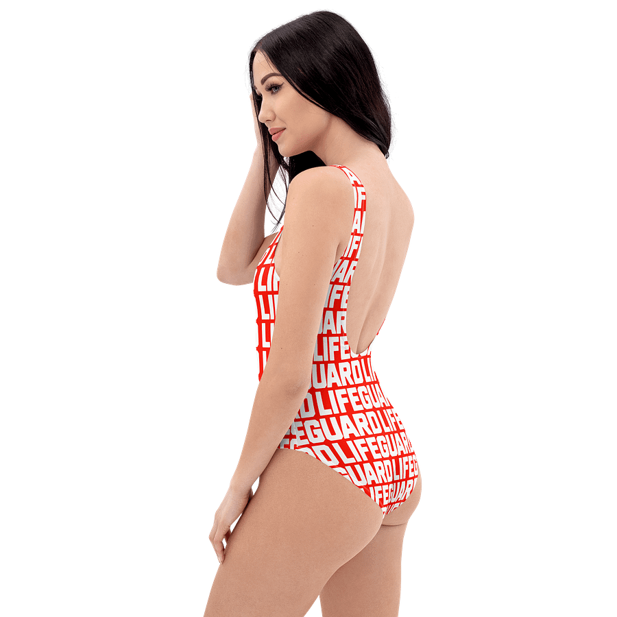 Classic Lifeguard Red and White All-Over Print product image (7)