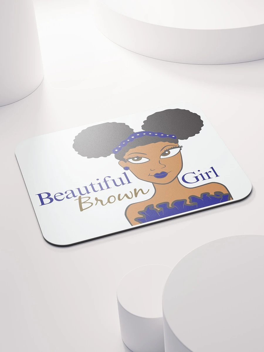 Beautiful Brown Girl Mouse Pad product image (4)