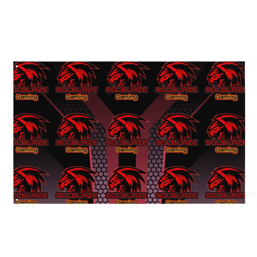 Solblaze Gaming Fan Flag product image (1)