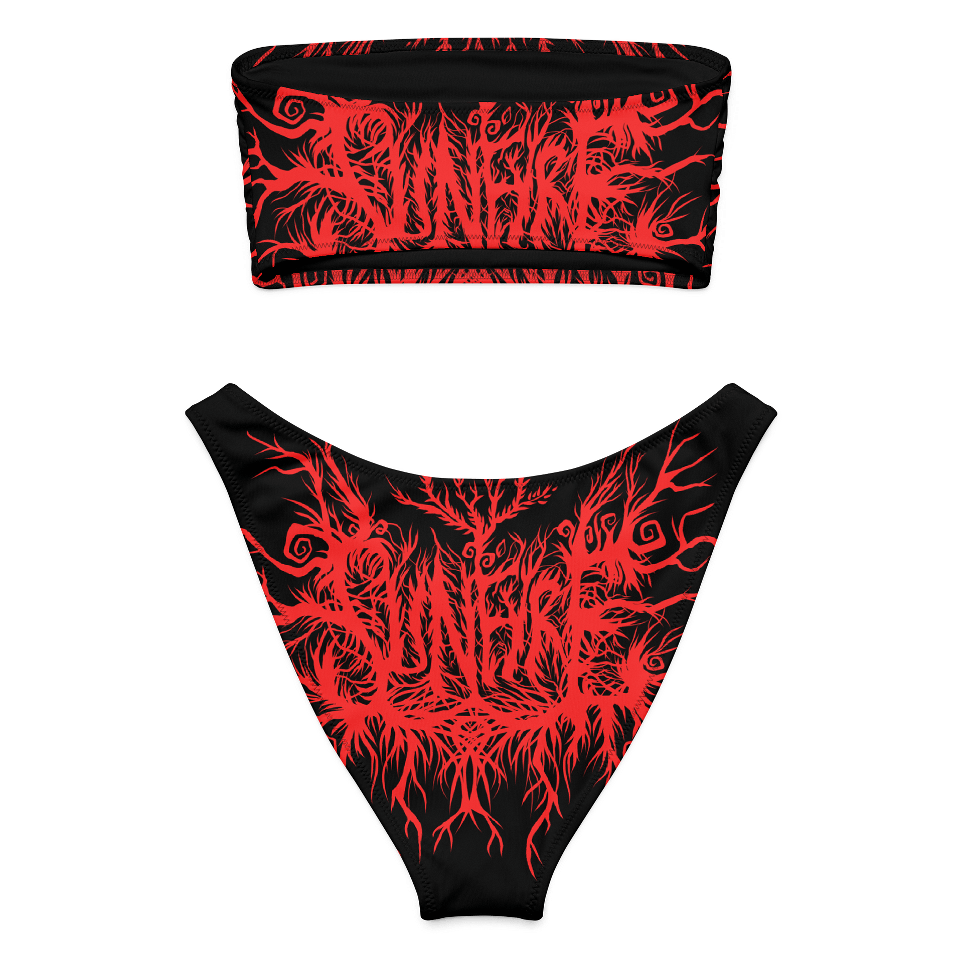 Sunfyre Red Metal Logo Bikini product image (2)