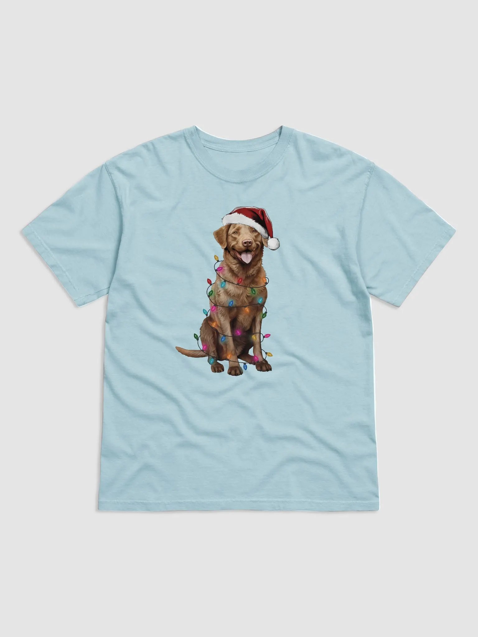 Funny Chesapeake Bay Retriever Christmas T-Shirt for Chesapeake Bay Retriever Paw-rents product image (14)