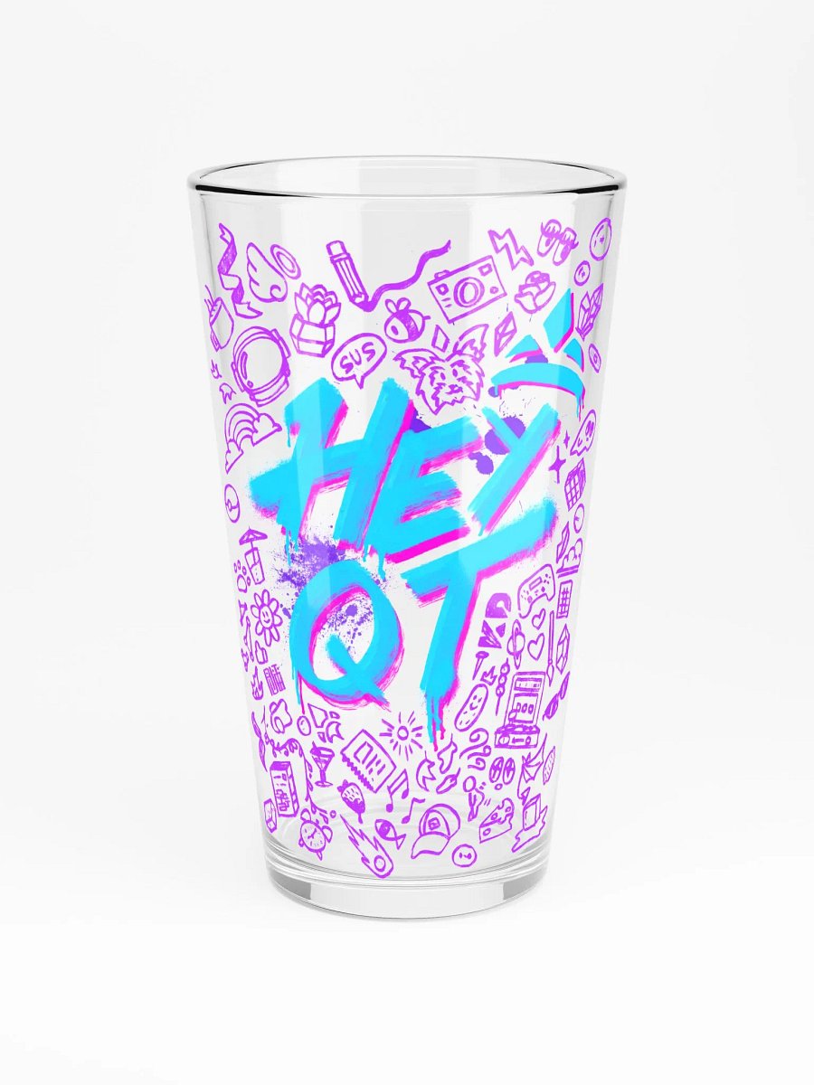 Graffiti Hey QT Glass product image (3)