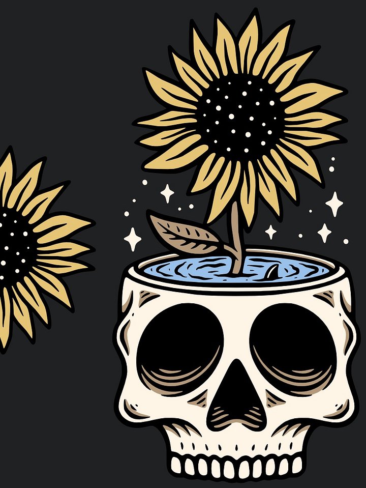 Sunflower Skull product image (1)