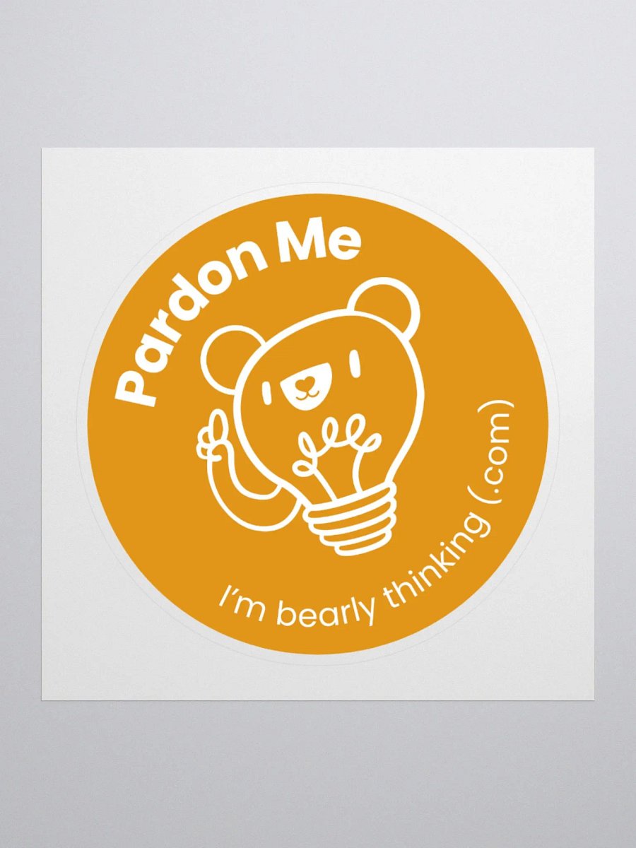 Idea Bear Kiss Cut Stickers product image (1)