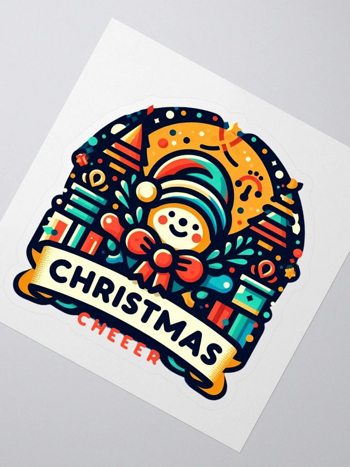 Cheery Christmas Kiss Cut Stickers product image (2)