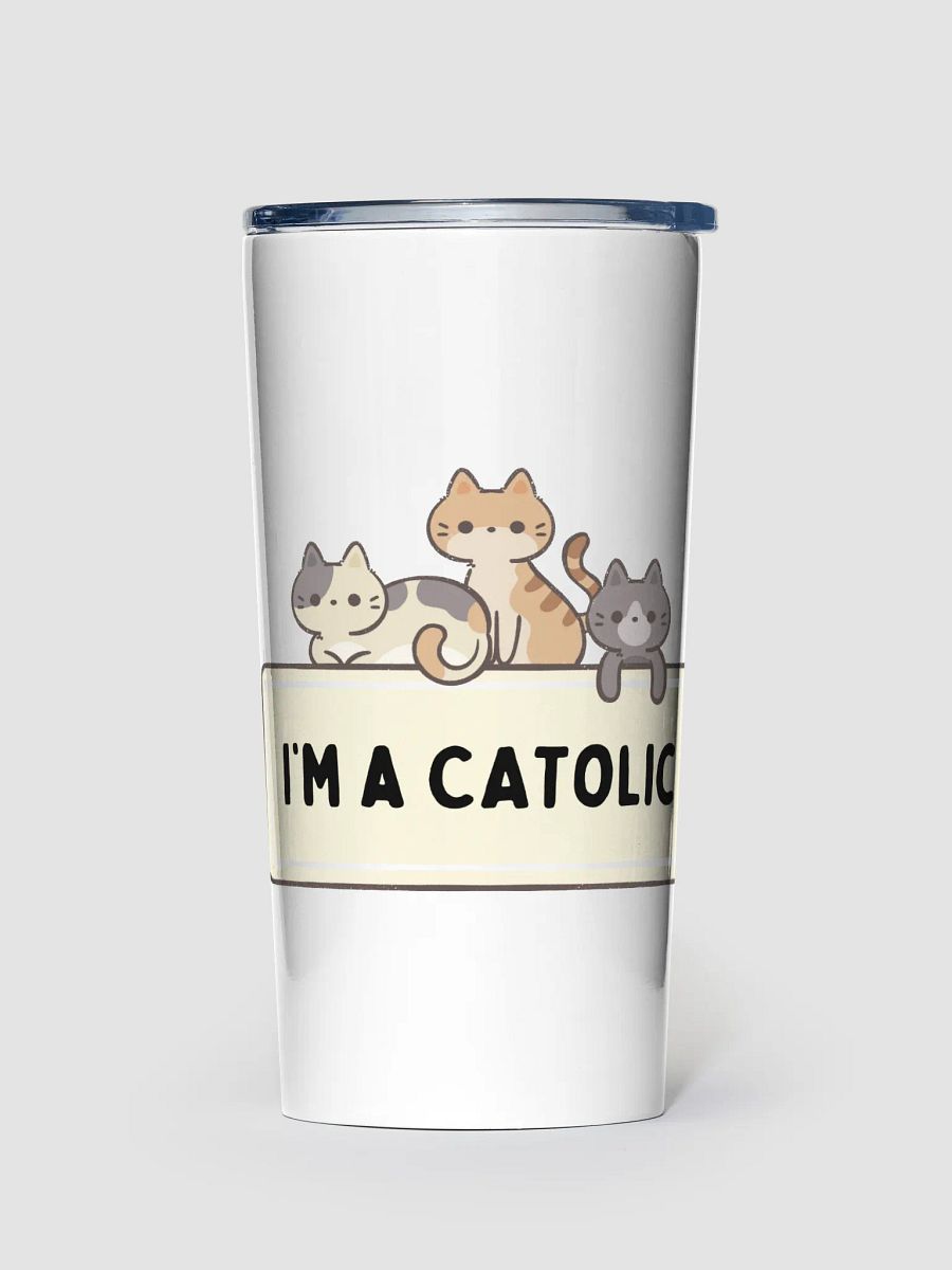 Catolic Feline Fun Tumbler product image (1)