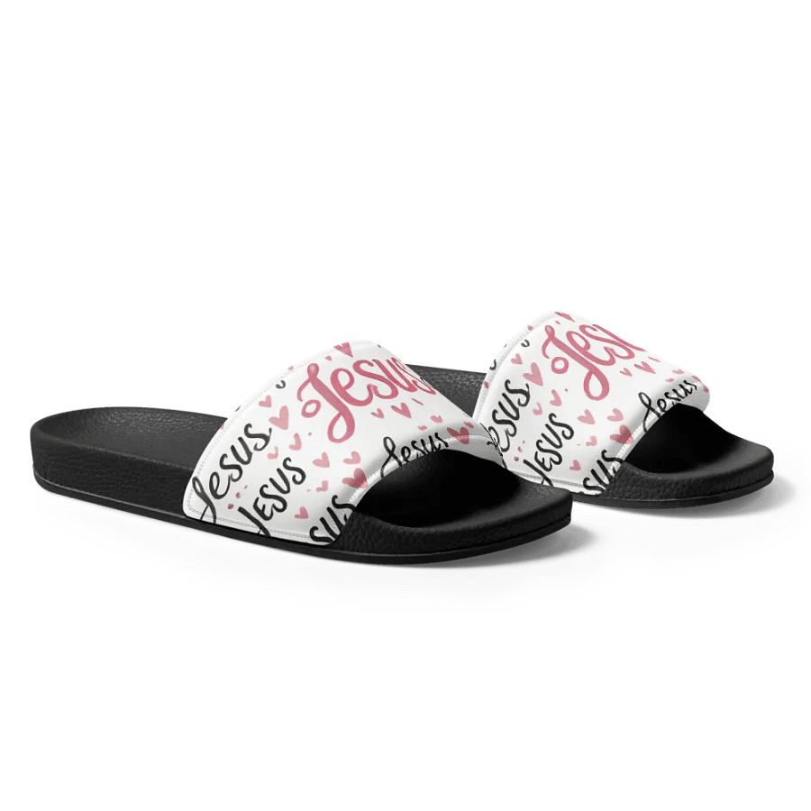 Jesus Divine Love Women's Slides product image (4)