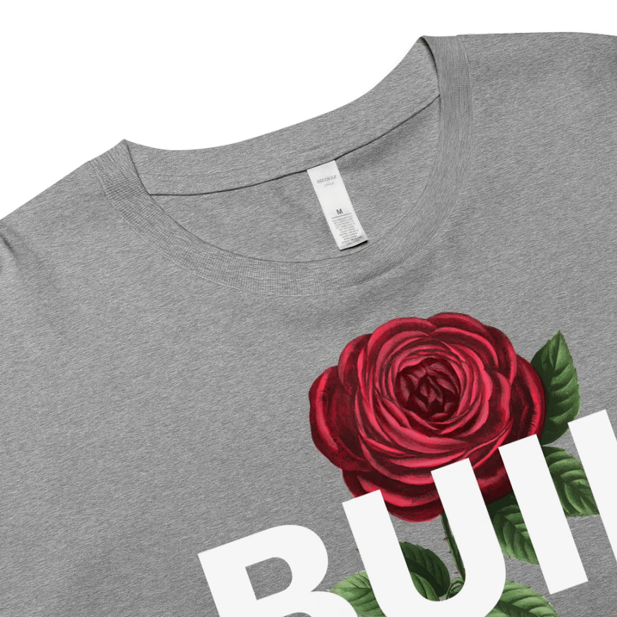 BUIII Logo Rose Crop Tops product image (6)
