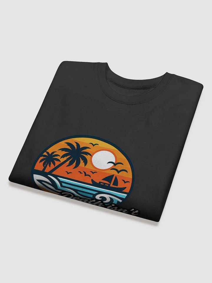 Eternal Horizon Sunset Sweatshirt | death isn't final product image (1)