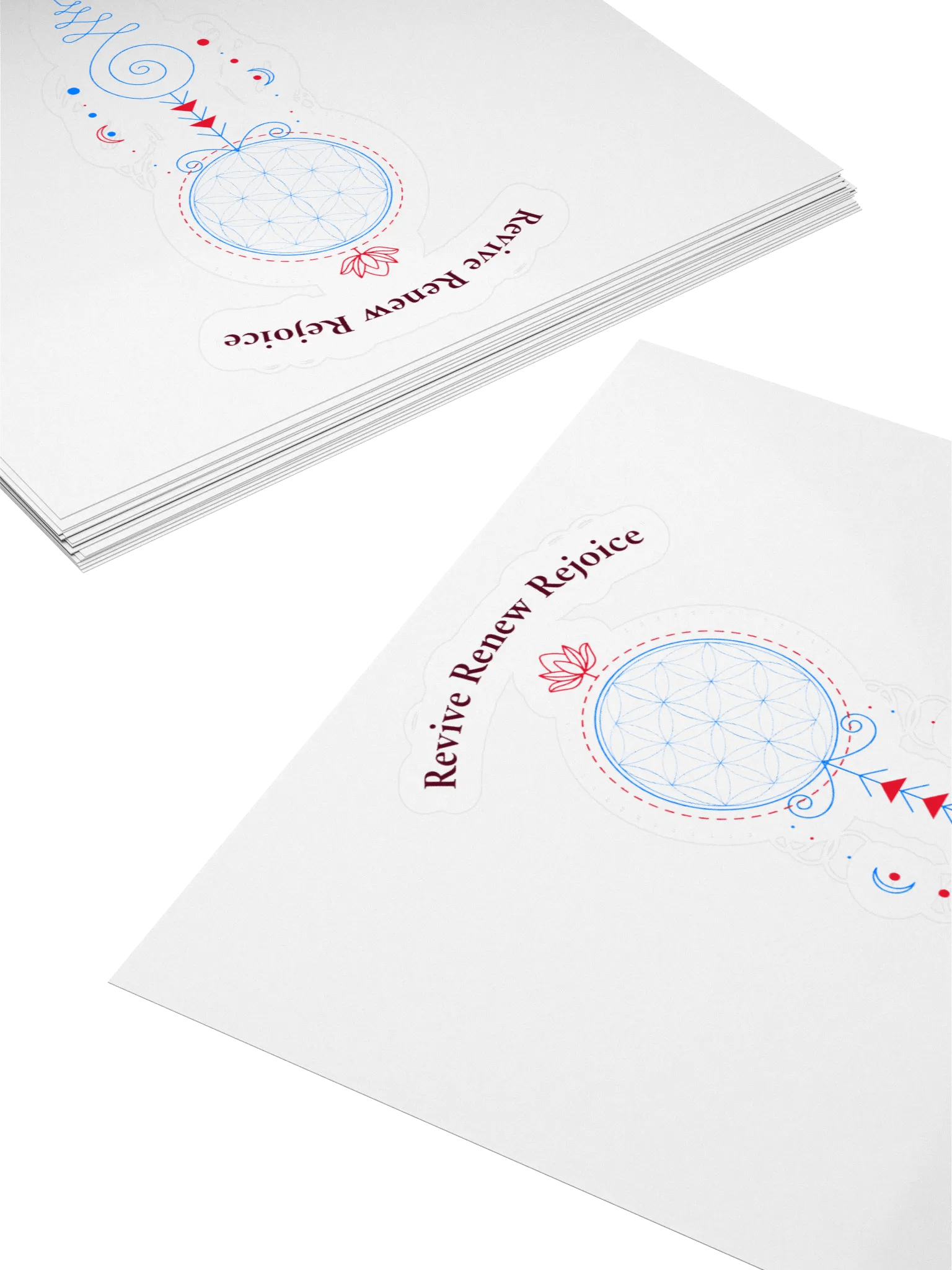 Geometric Harmony Kiss-Cut Stickers product image (4)