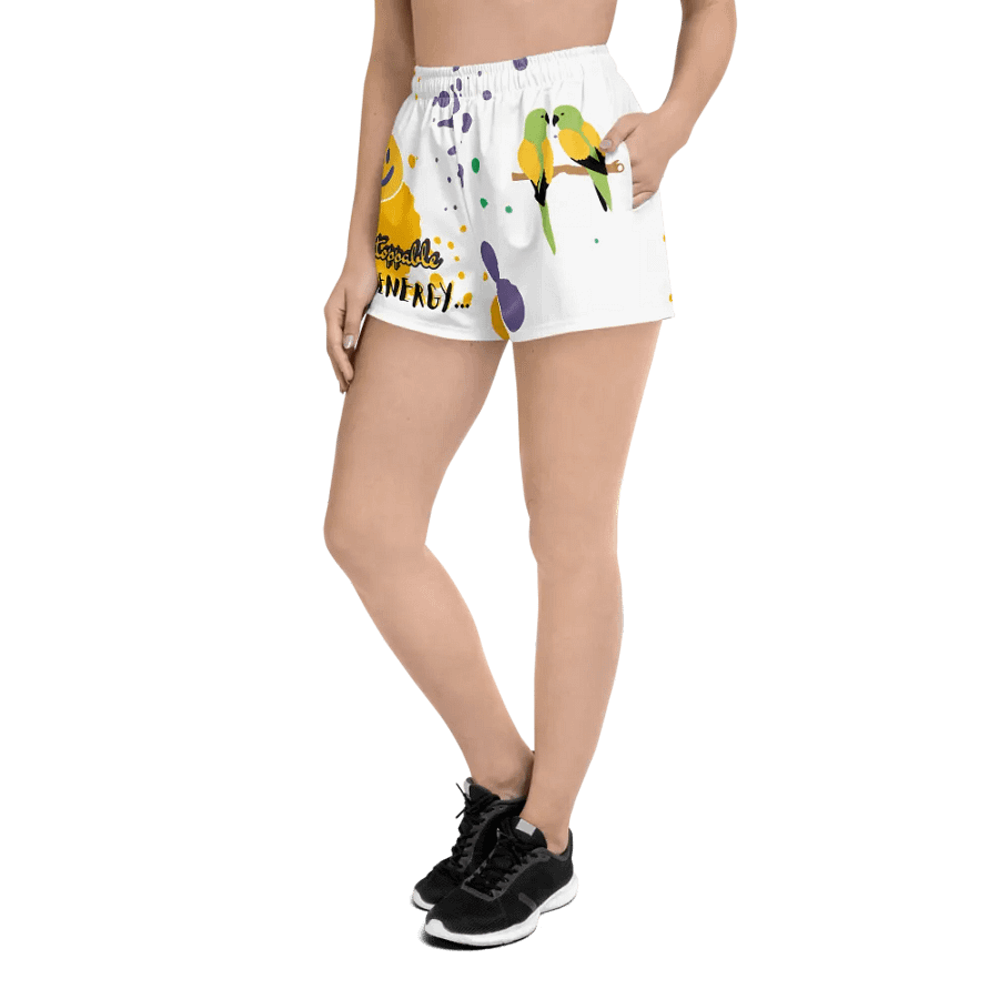 🎨🌸 Holi Special High-Waisted Athletic Short Shorts – Celebrate in Color! product image (2)