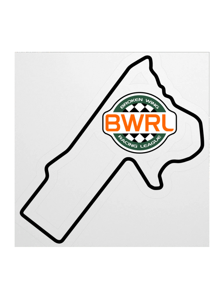 BWRL Bathurst Track Sticker product image (1)