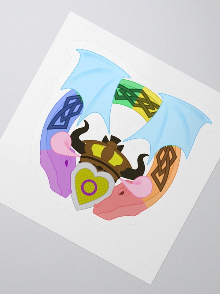 Pride of the Family Kiss Cut Sticker product image (5)