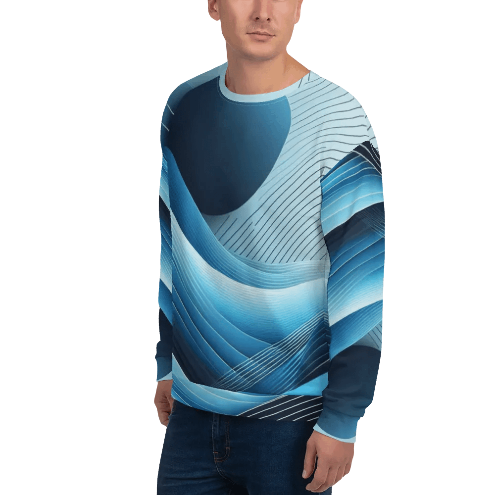 Men's Aqua Tint-5 Sweatshirt product image (2)