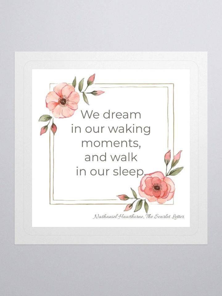 We Dream Hawthorne Sticker product image (2)