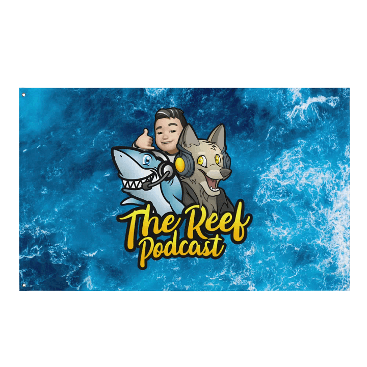 Reef Podcast Flag product image (1)