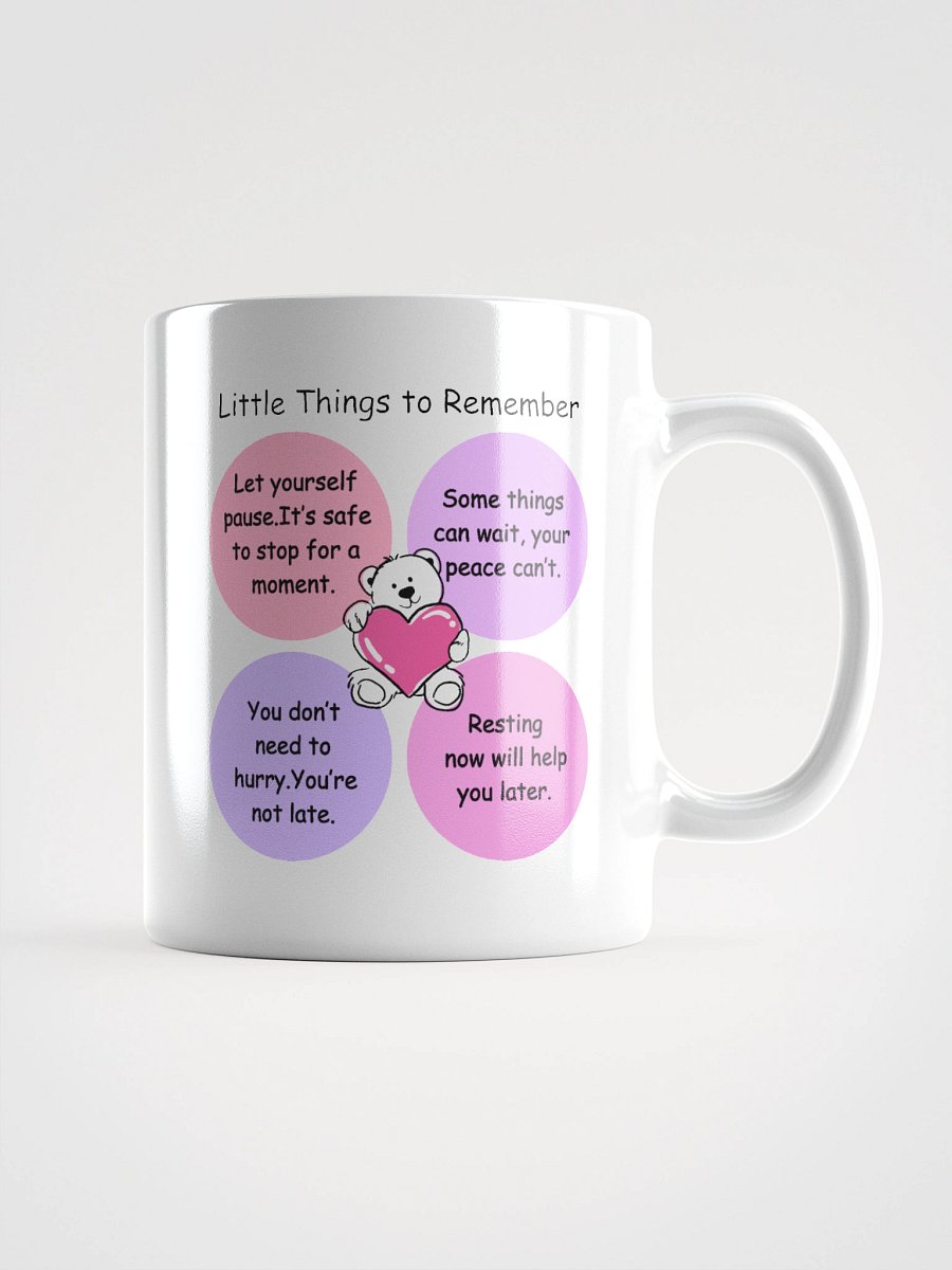 Mental Health & Self Care Gift, Inspirational Mug for Stress Relief product image (5)