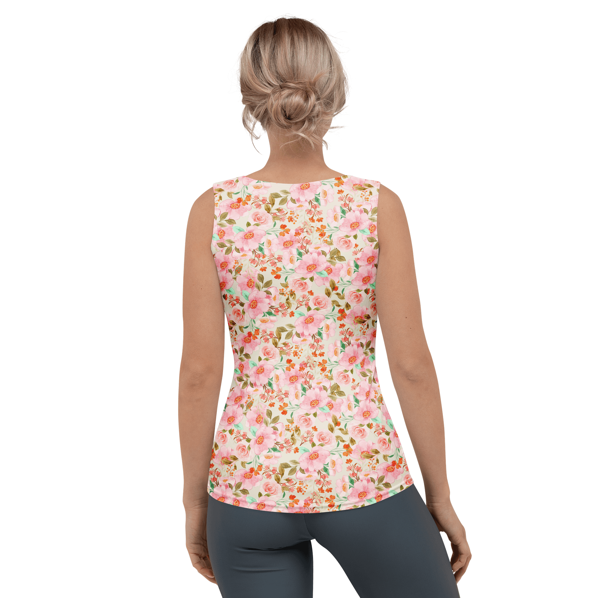 Pink Roses Tank Top product image (2)