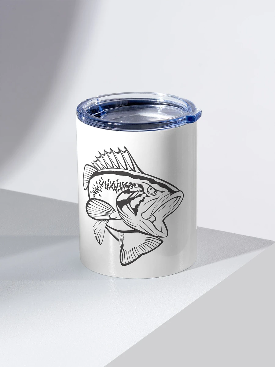 KBF LEAPING BASS 10 oz STAINLESS STEEL TUMBLER product image (2)