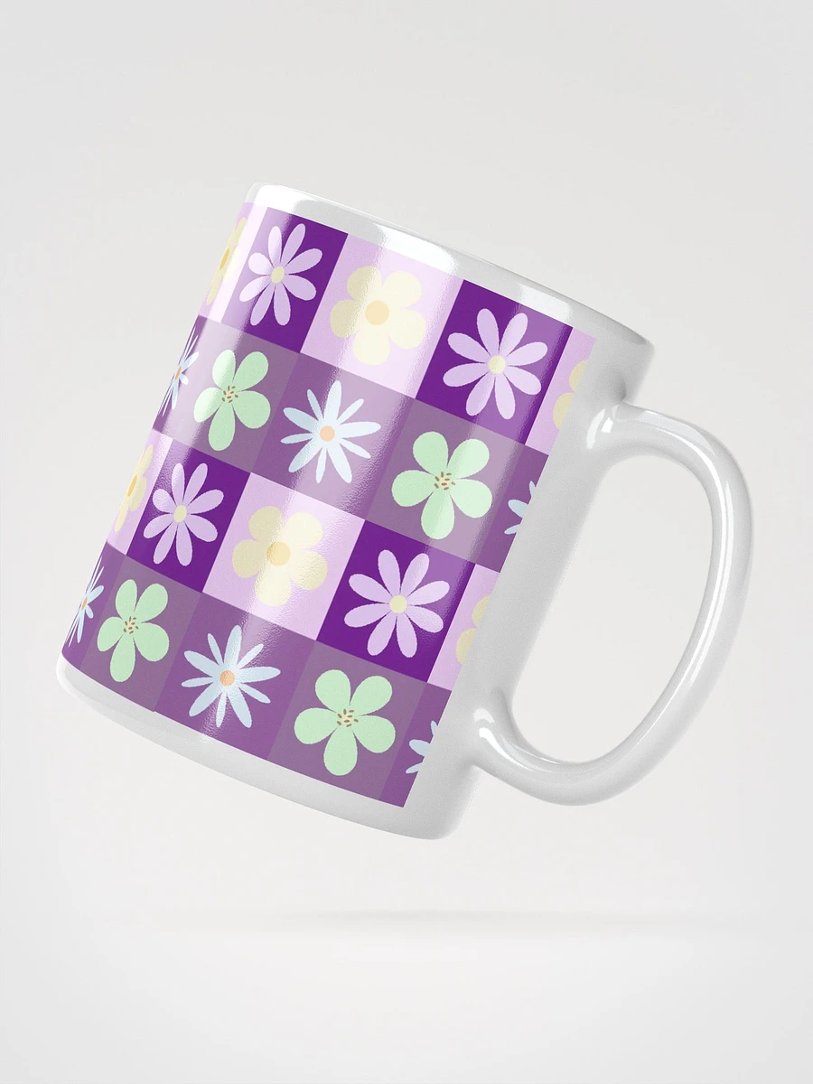 Mauve Floral Pattern Mug product image (3)