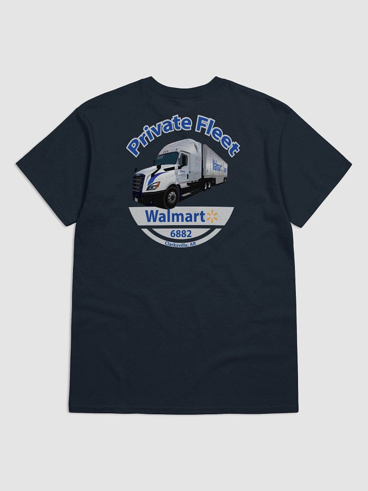 6882 Clarksville Walmart Private Fleet tshirt product image (1)