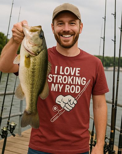Perfect for fishing trips, backyard barbecues, or just reminding everyone that you know your way around a rod.

🎣Cop the tee ...