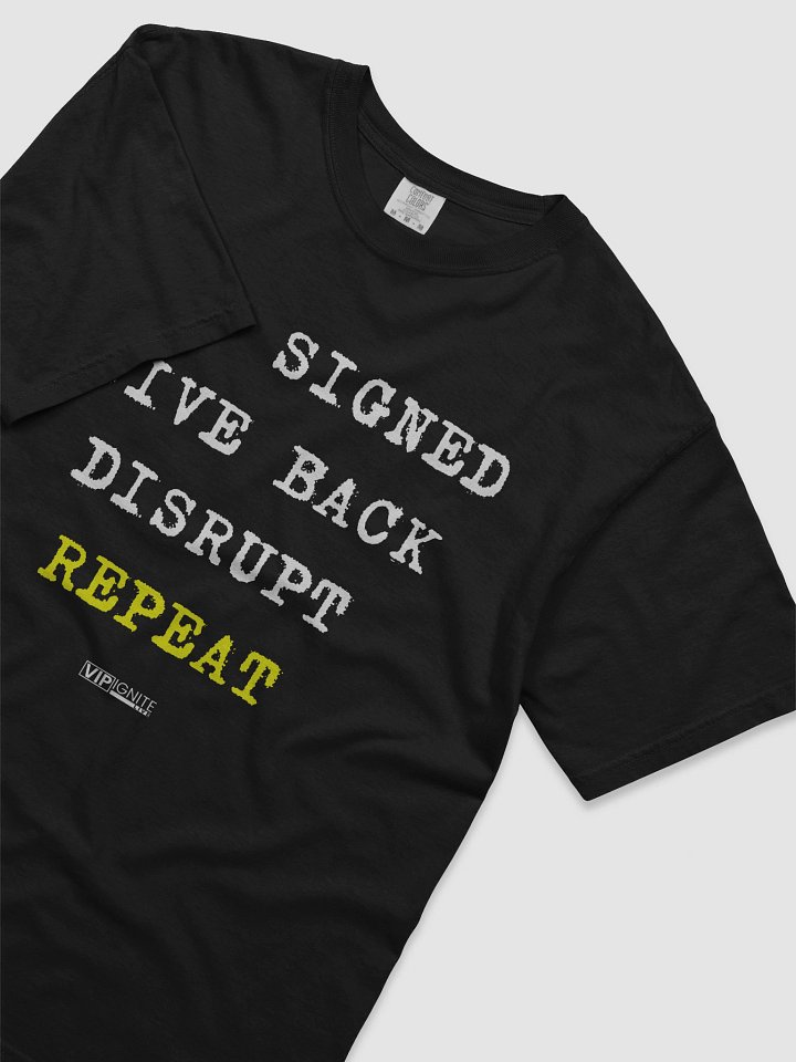 VIP Ignite Swag T-shirt – “Get Signed” product image (2)