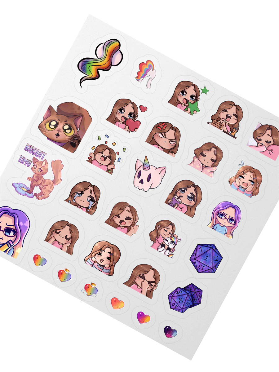 IRL Emote Stickers! product image (2)