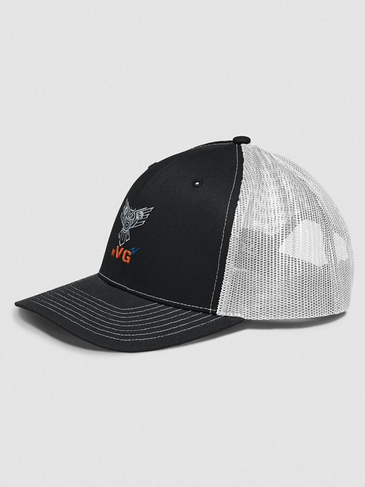 Symmetrical Owl Logo Trucker Hat product image (2)