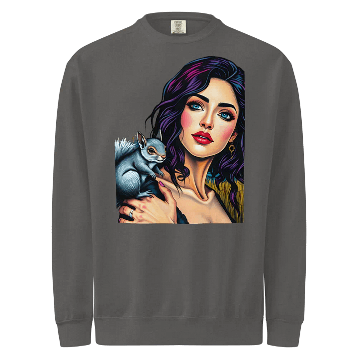 Whimsical Squirrel Companion Sweatshirt product image (1)