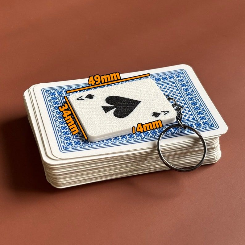 Poker Cards Keychains Set product image (4)