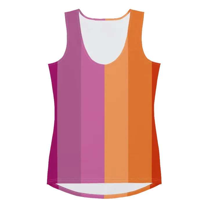 Lesbian Pride Flag - Tank product image (1)