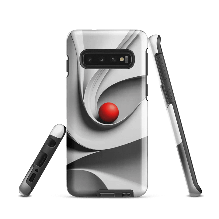 Swirling Red Sphere Tough Case product image (1)