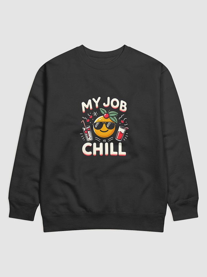 Chill Emoji Vibes Premium Sweatshirt product image (1)