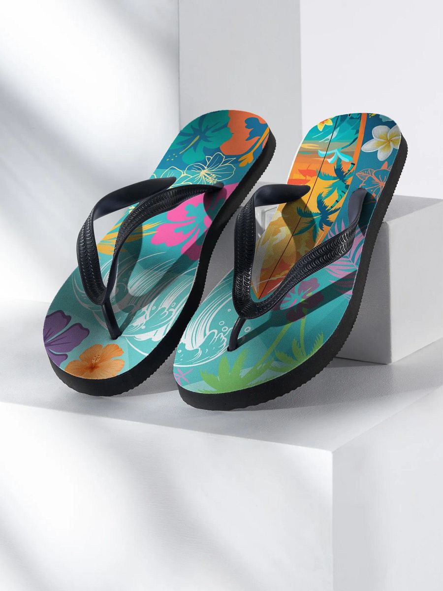 Tropical Escape Flip Flops product image (1)